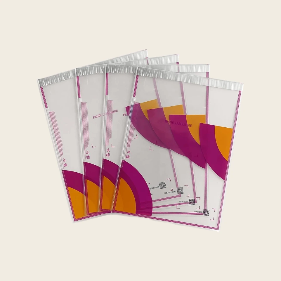 Meesho Barcoded Transparent Security Bags