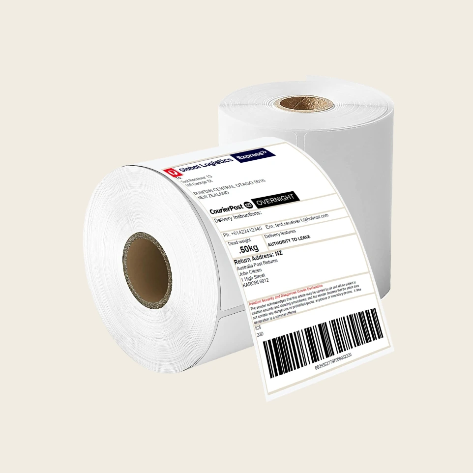 Direct Thermal Shipping Labels - 4x6 and 3x5