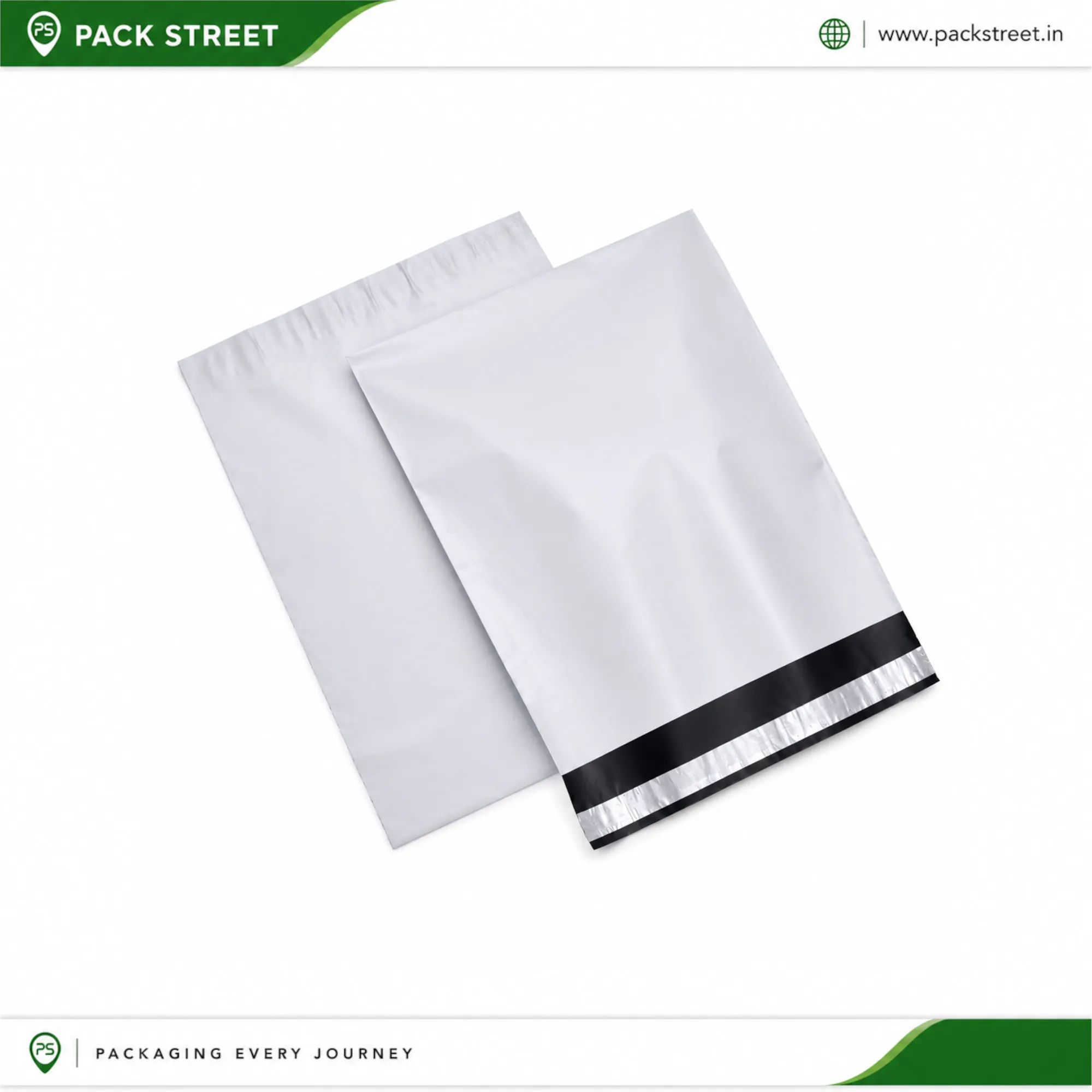 Plain Courier Bag (52 Micron) - Non-POD [All Sizes]
