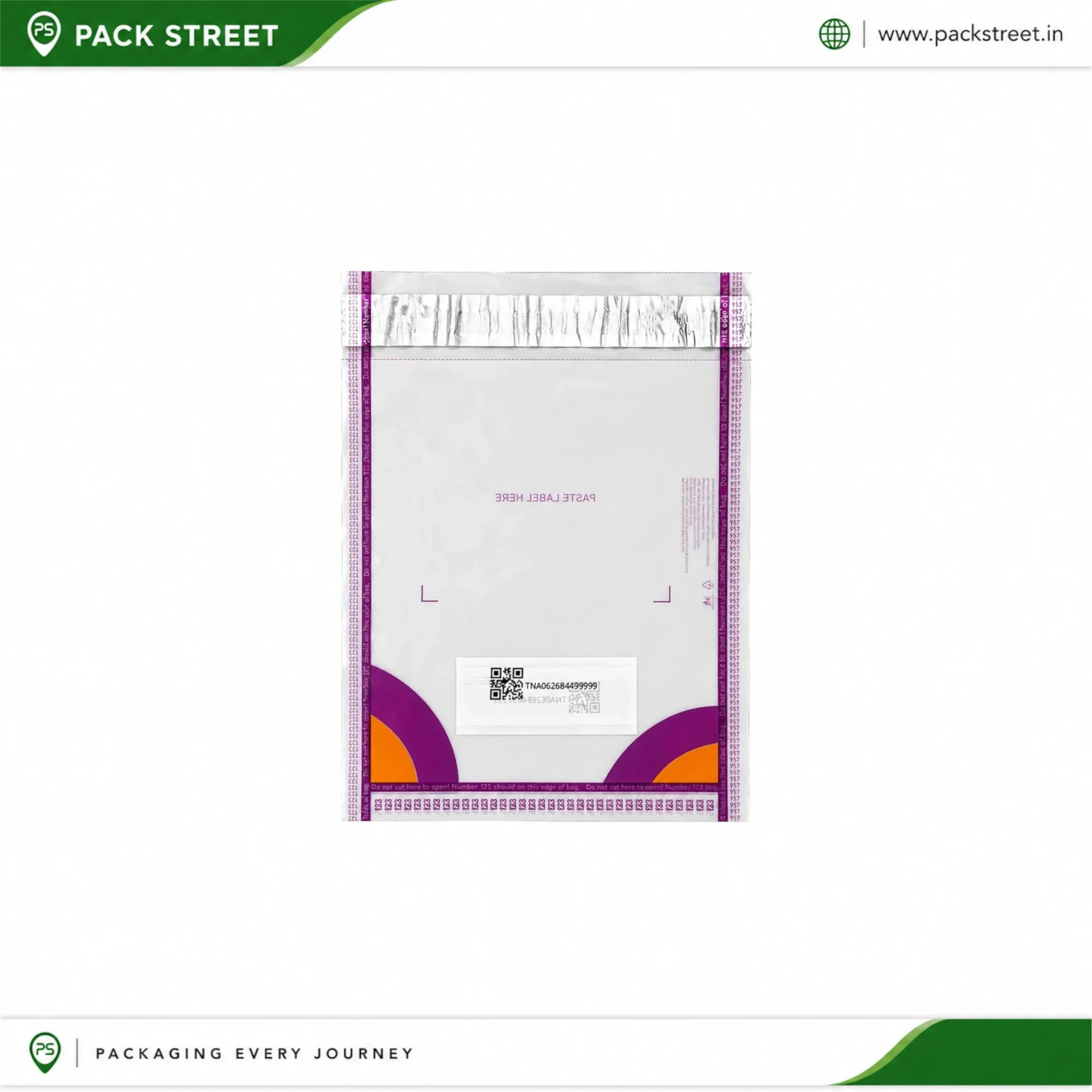 Meesho Transparent Non-POD Courier Bag