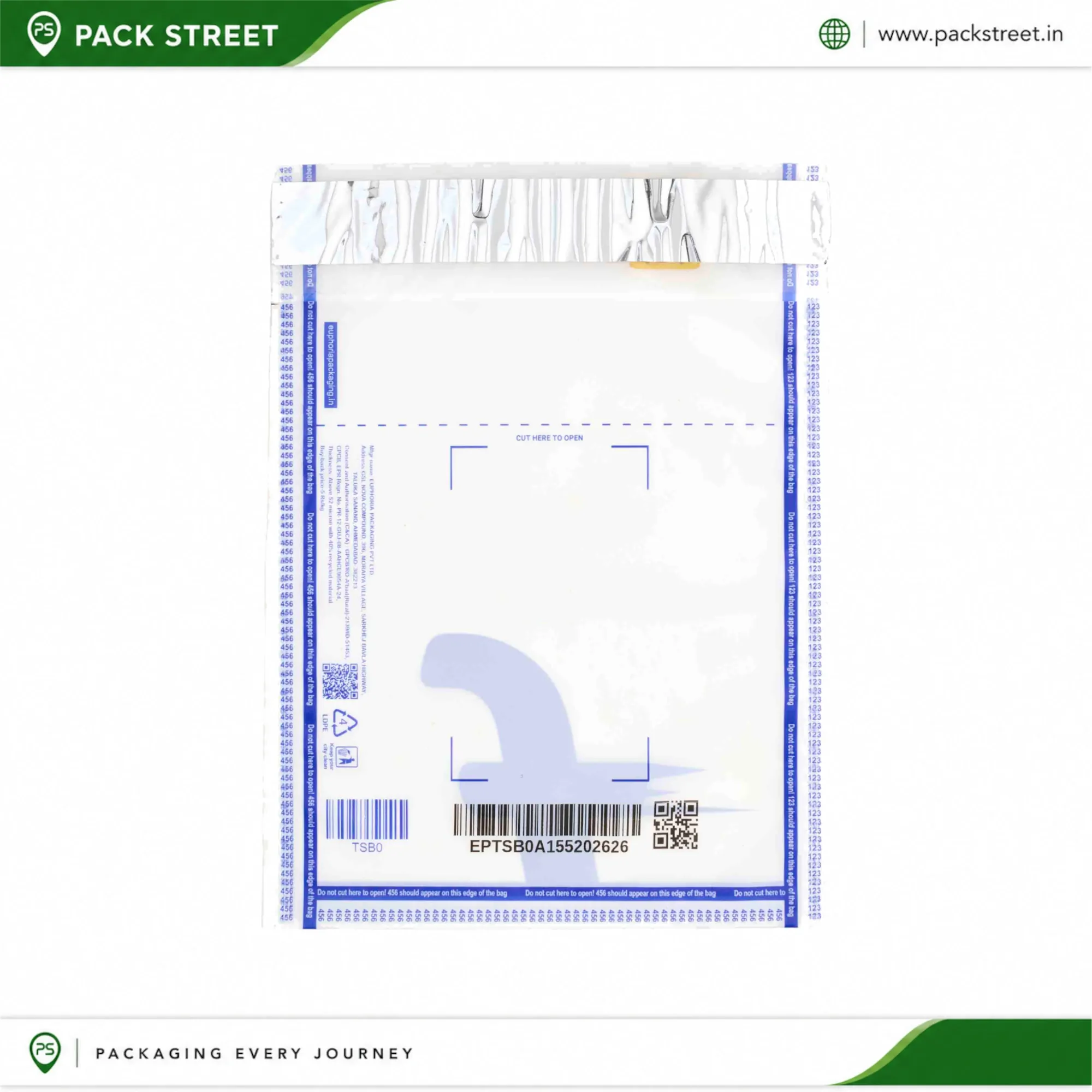 Flipkart Transparent Courier Bags