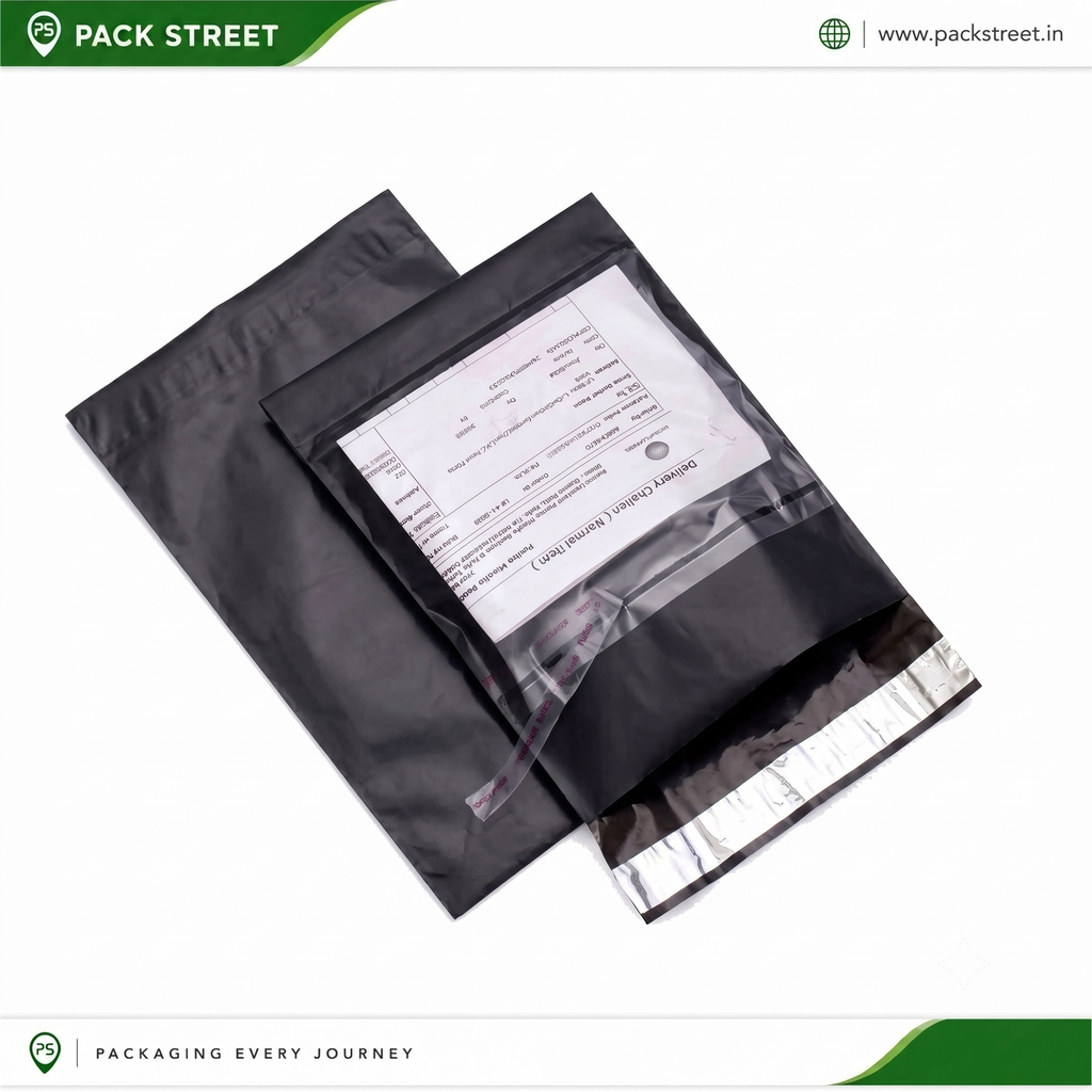 Black Courier Bags
